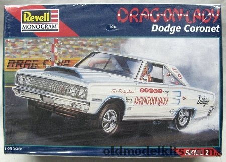 Revell 1/25 Dragonlady Dodge Coronet R/T, 85-7632 plastic model kit